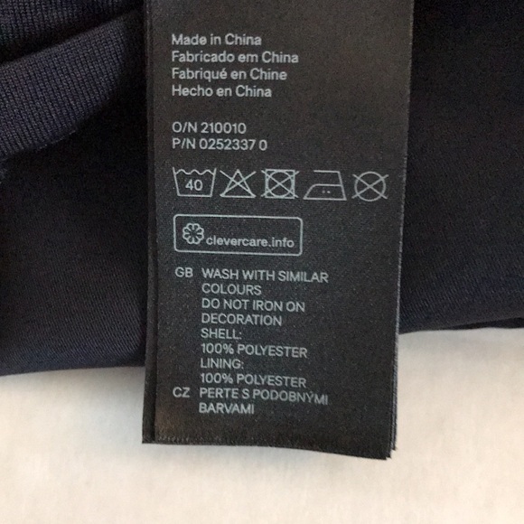 Woman’s H&M Navy Blue Dress, US size 8 - Picture 7 of 7